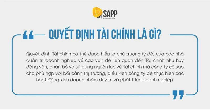 Ảnh hưởng đến Quyết định Tài chính