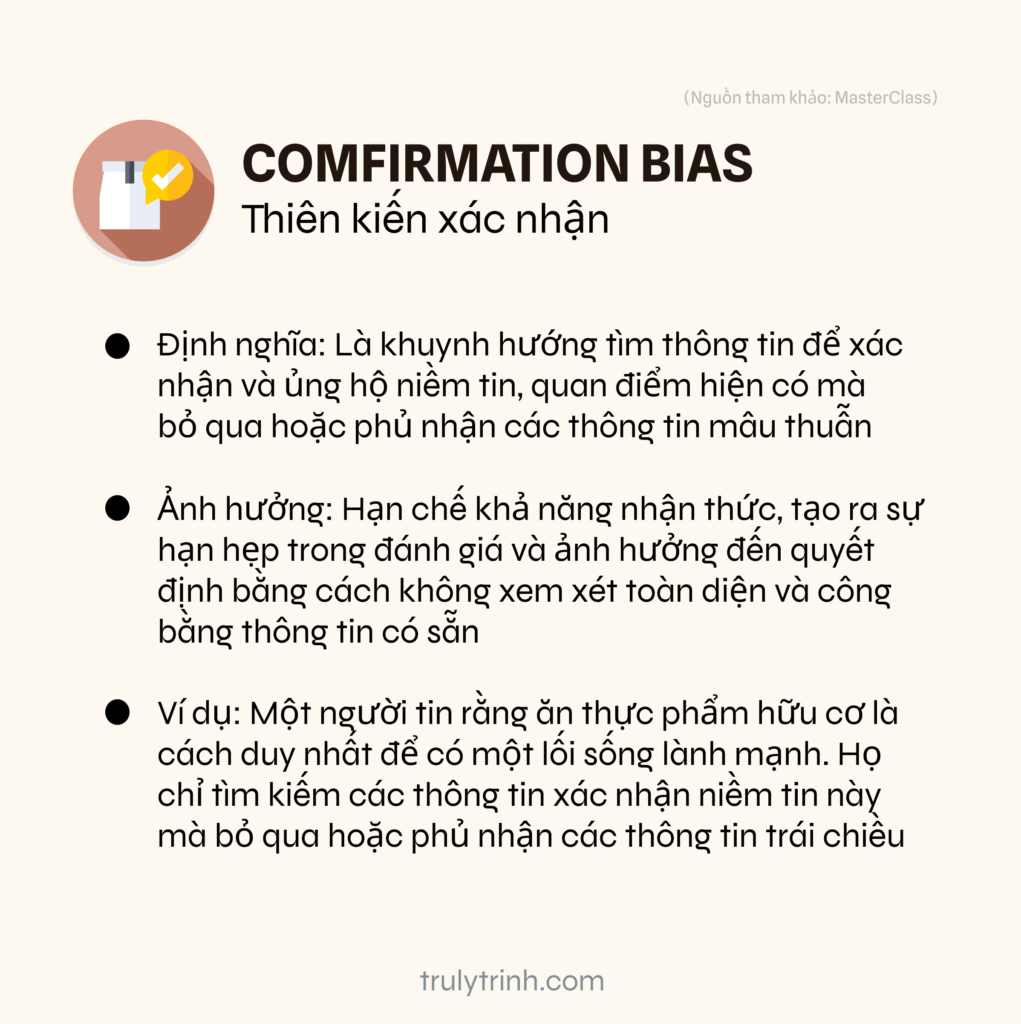 Các tác động của Preference Bias