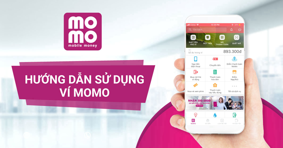 Cách sử dụng Momo