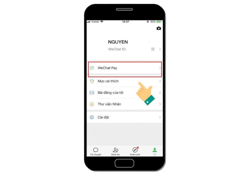 Cách thiết lập WeChat Pay