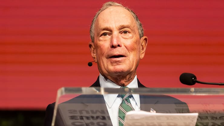 Michael Bloomberg trong vai trò phát ngôn viên và ứng cử viên tổng thống
