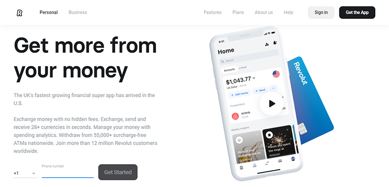 Những tính năng nổi bật của Revolut