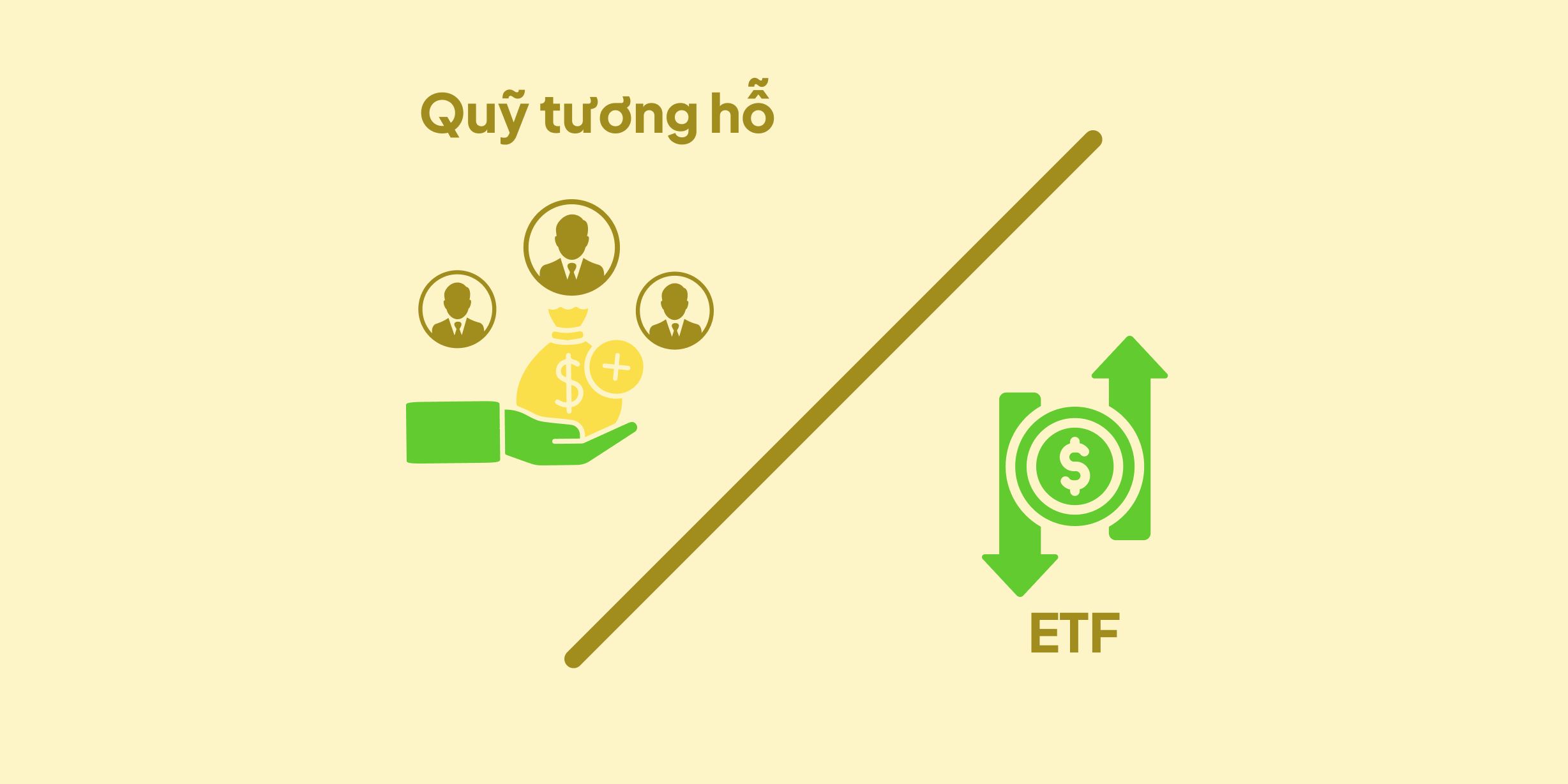 So sánh quỹ ETF và quỹ tương hỗ